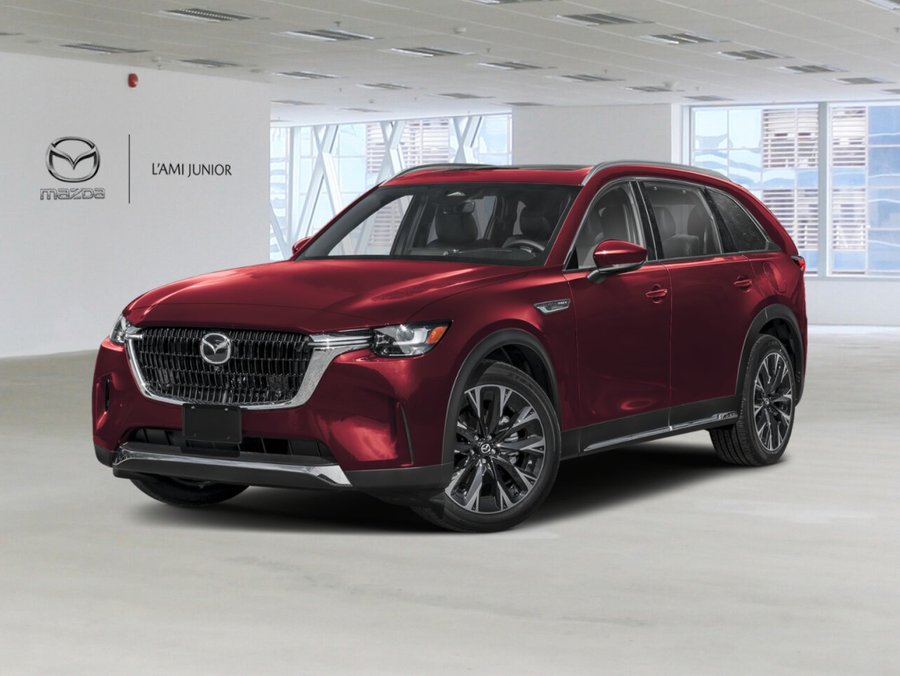 MAZDA CX-90 hybride rechargeable 2026 2026 Rouge artisanal cristal métallisé