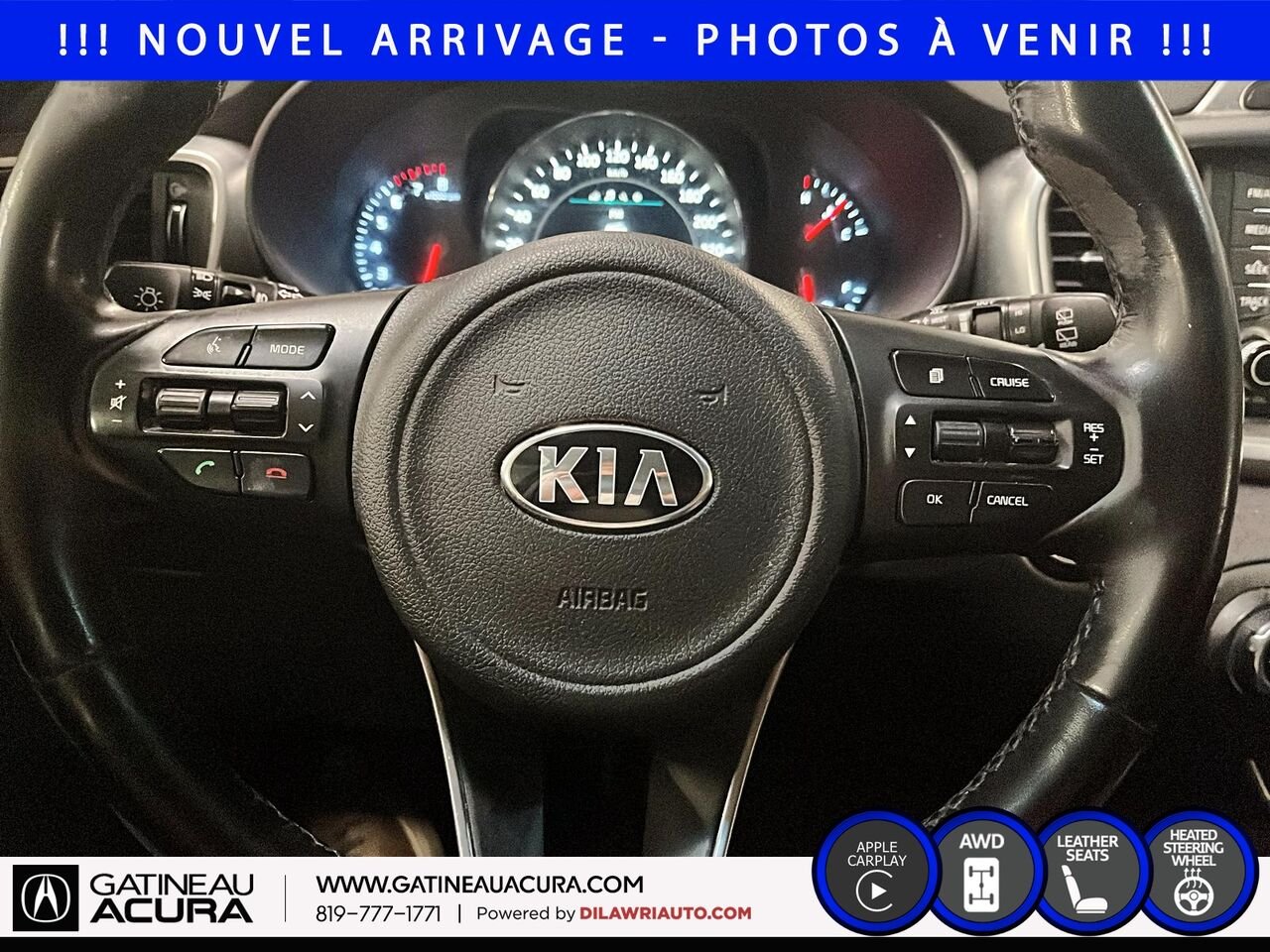 2018 Kia Sorento EX Turbo AWD Black Ottawa & Gatineau - photo #12