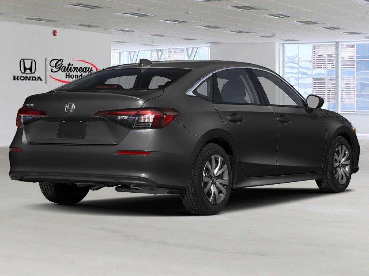 2026 Honda Civic Berline LX CVT Black Gatineau - photo #1