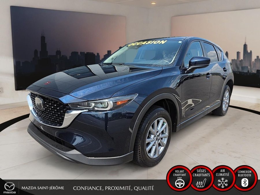 Mazda CX-5 GS | AWD | CUIR | MAGS | 2023 Bleu