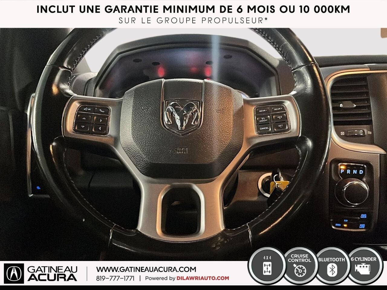 Ram 1500 Classic Warlock Quad Cab 4x4 2021 Bleu Ottawa & Gatineau - photo #5