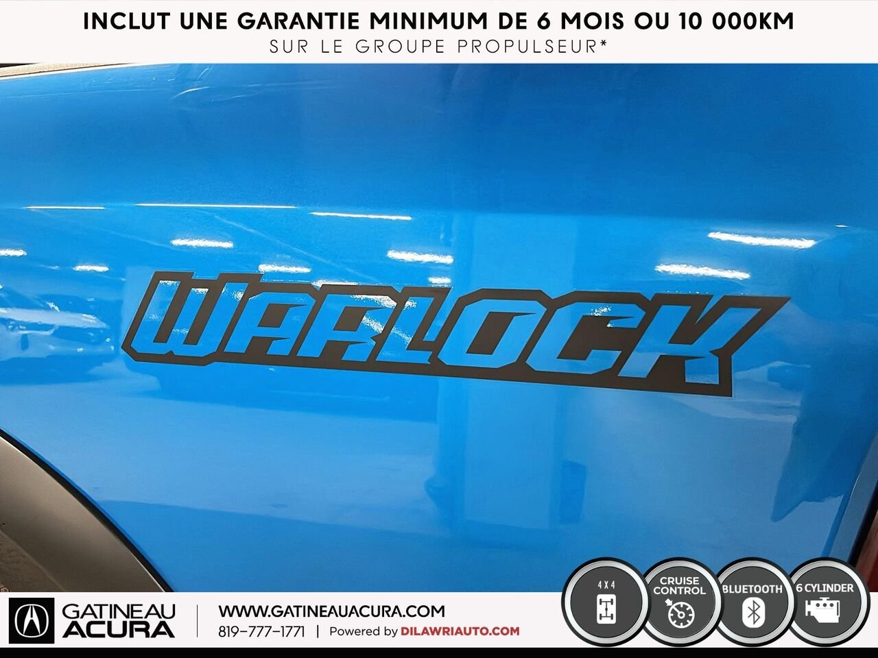 Ram 1500 Classic Warlock Quad Cab 4x4 2021 Bleu Ottawa & Gatineau - photo #13