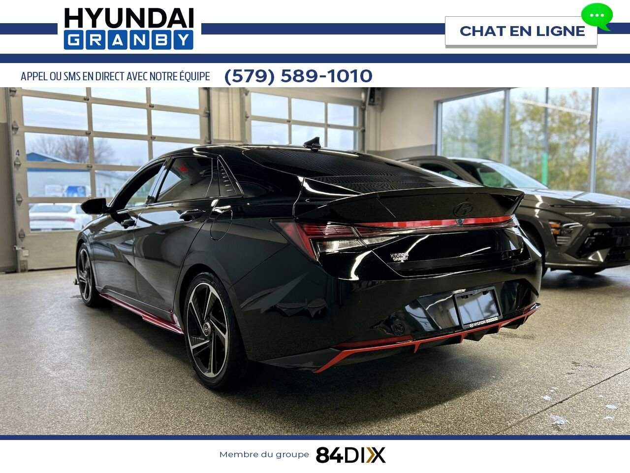 Hyundai Elantra 2021 Noir Granby - photo #4