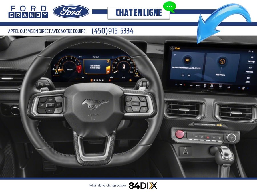 Ford Mustang 2024 Noir ombre