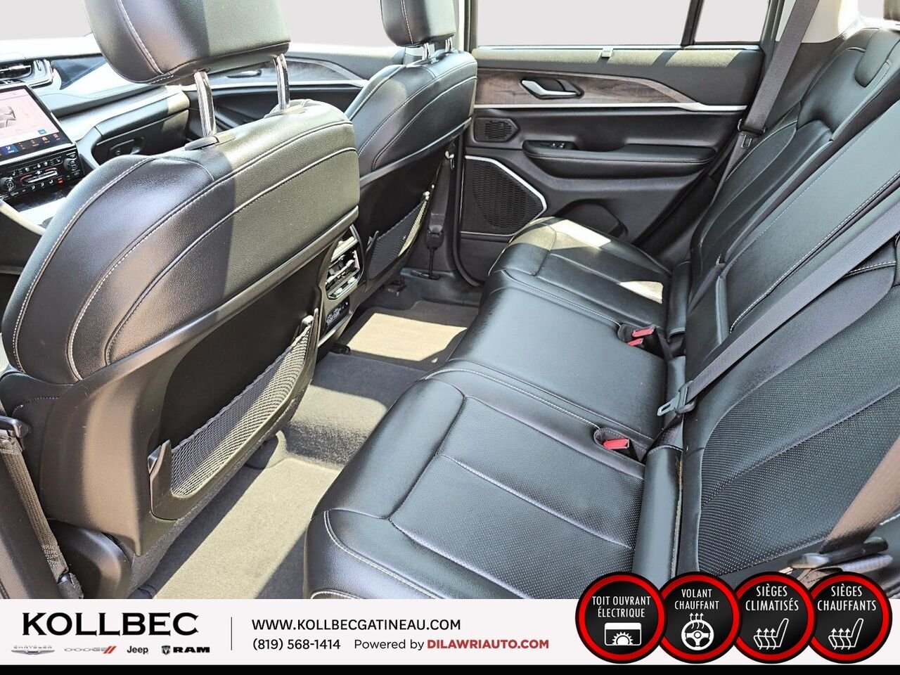 JEEP GRAND CHEROKEE Limited 4x4 2023 Noir Ottawa & Gatineau - photo #22