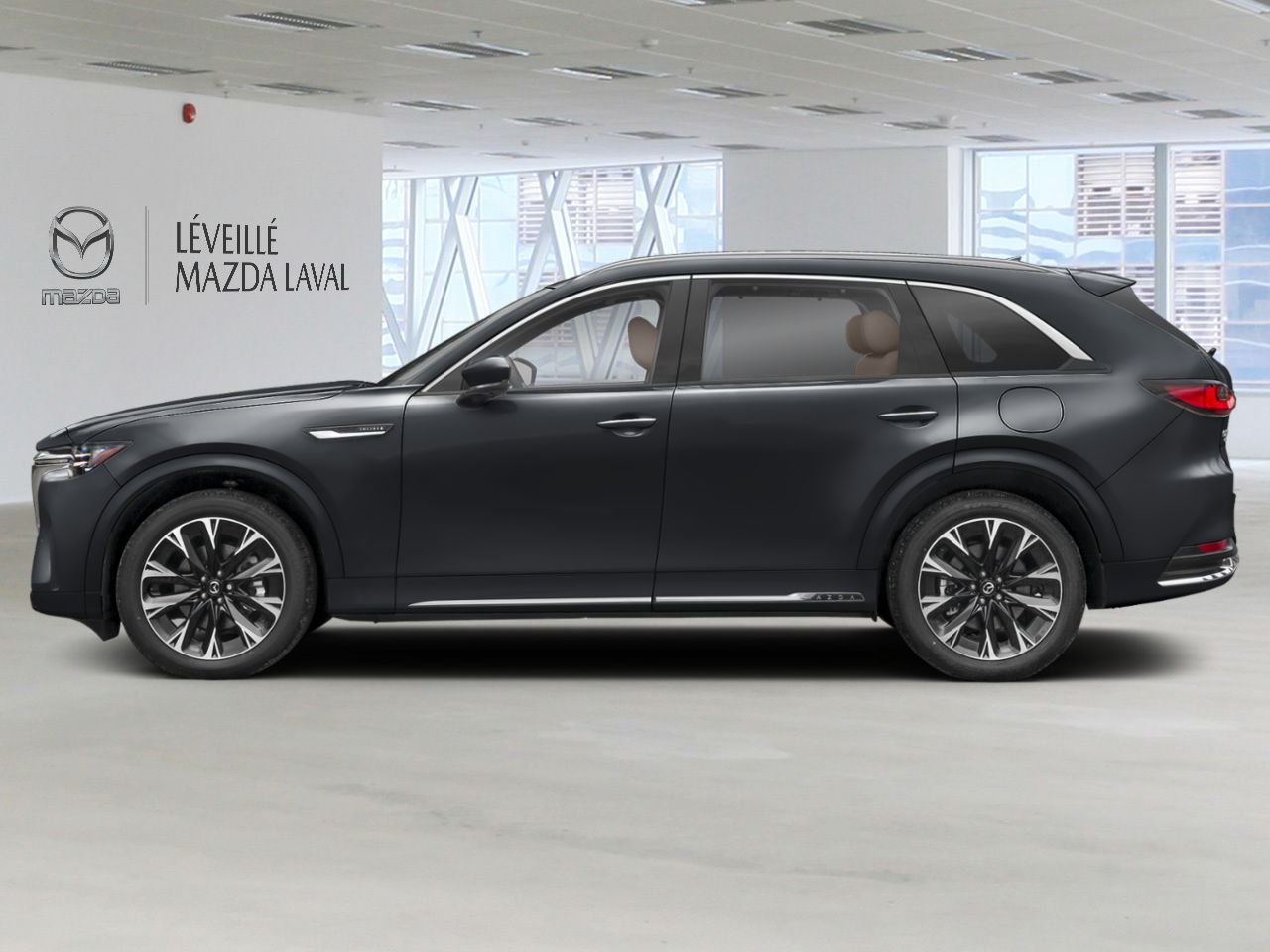 2026 Mazda CX-90 MHEV Signature TI Jet Black Mica Laval - photo #1