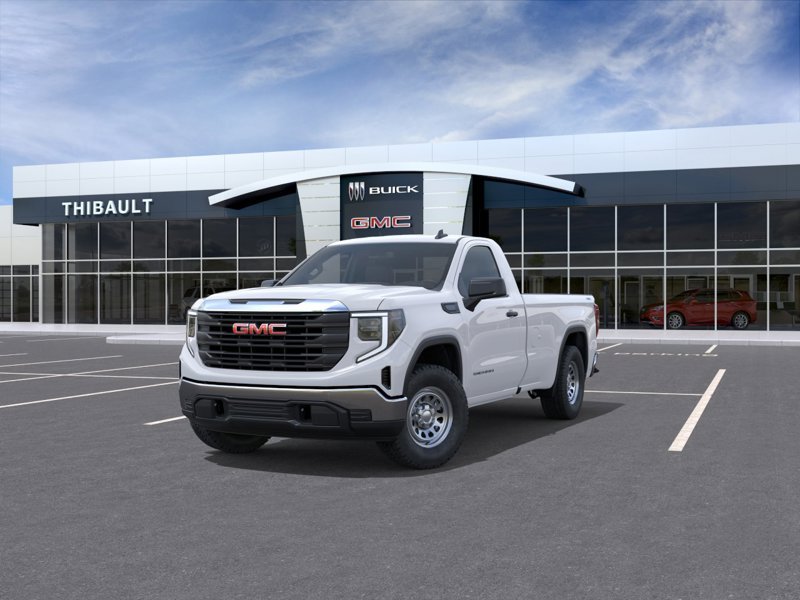 GMC SIERRA 1500 Pro cabine classique 4RM 140 po 2026 Blanc Sherbrooke - photo #7