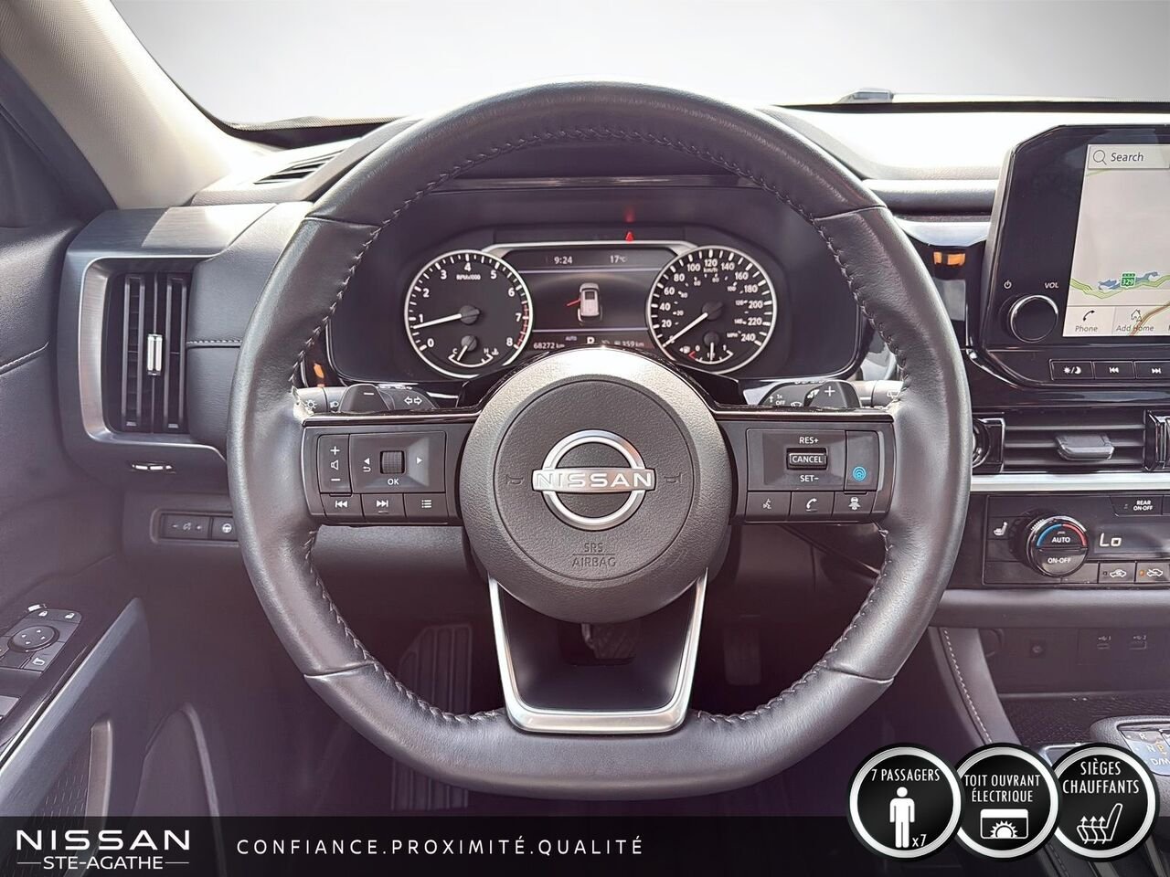 2024 Nissan Pathfinder SL 4RM Black Saint-Jérôme - photo #12