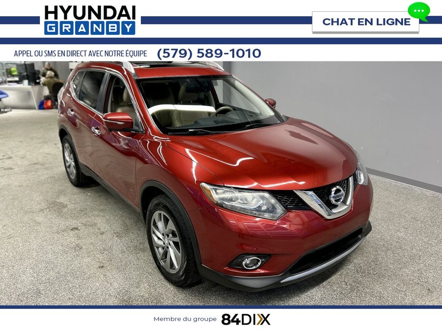 2014 Nissan Rogue 2014 Red
