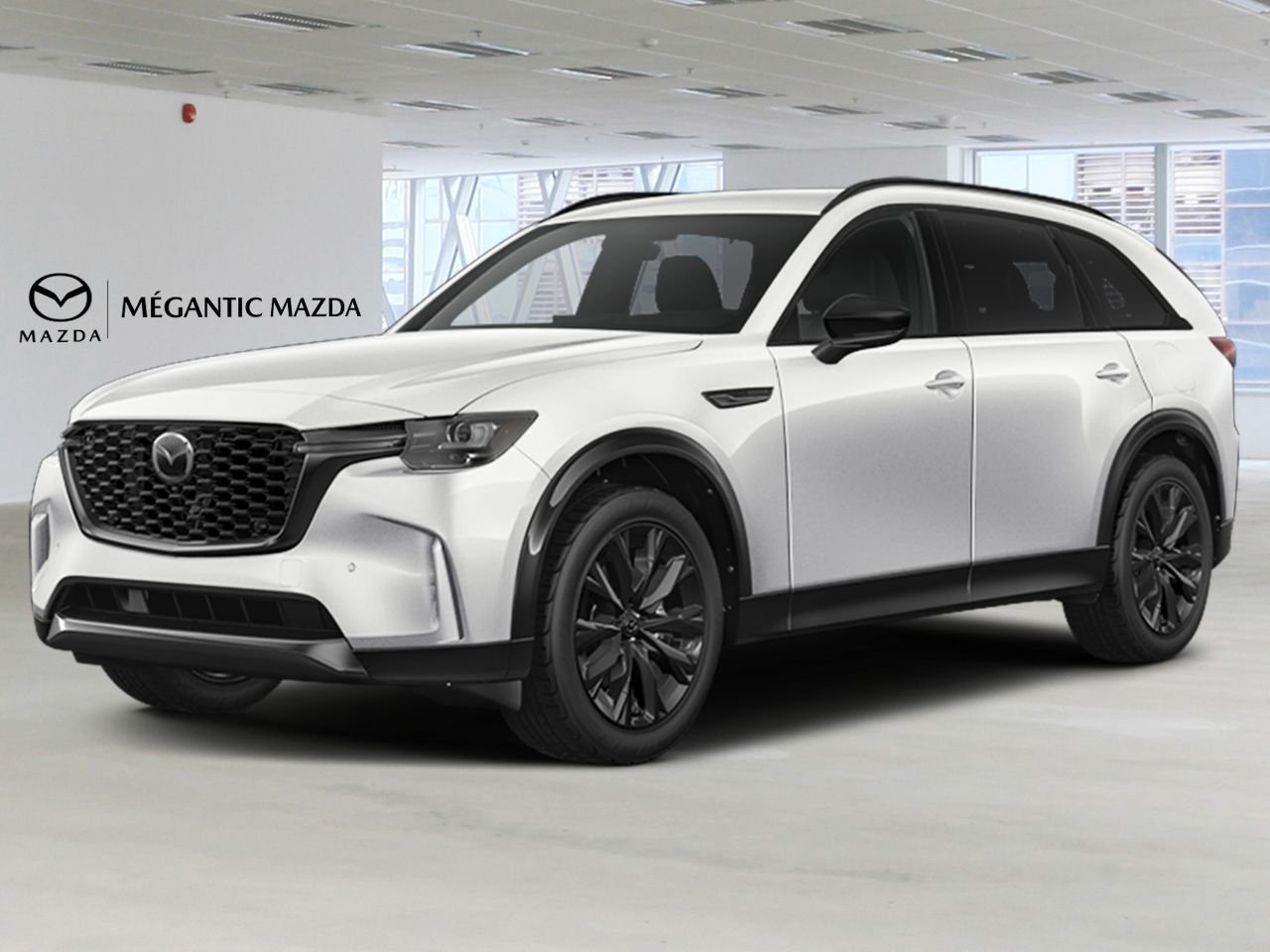 2026 MAZDA CX-90 MHEV Rhodium White Metallic Lac Mégantic - photo #0