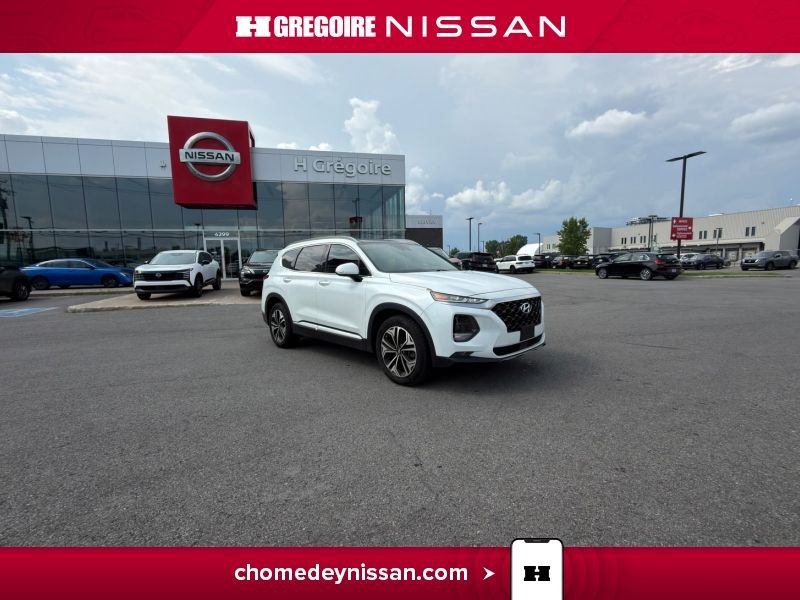 2019 Hyundai Santa Fe White Saint-Eustache - photo #0