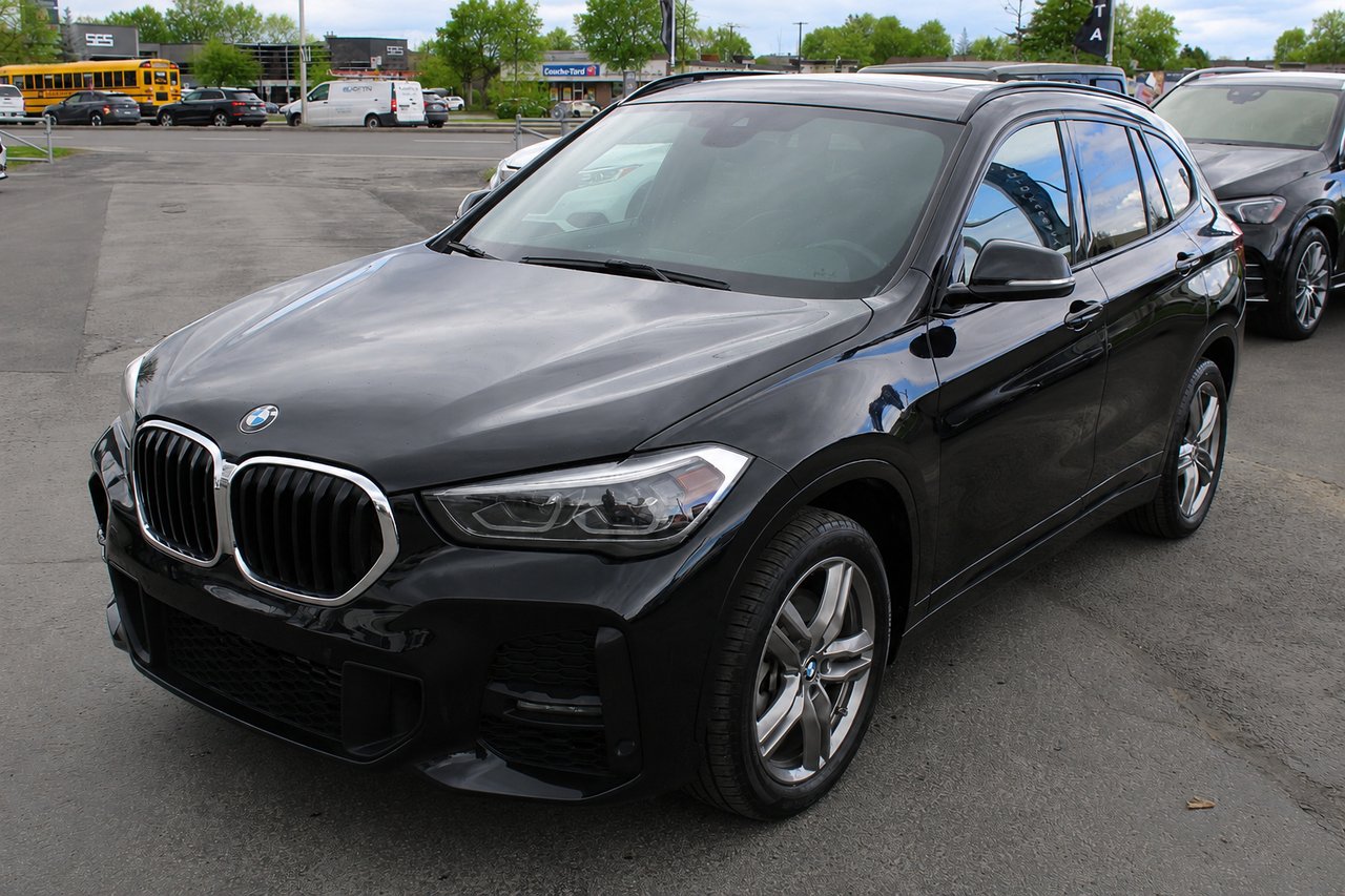 2021 BMW X1 VIN: WBXJG9C02M5T13773 Black Sainte-Rose - photo #1