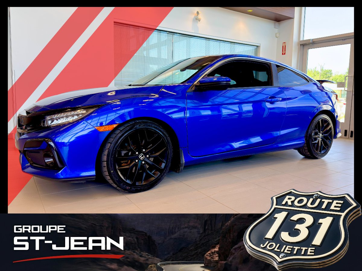 2020 Honda Civic Si Coupe Blue Notre-Dame-des-Prairies - photo #0