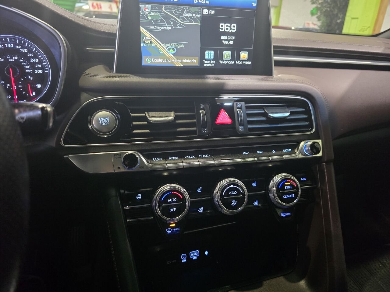 Genesis G70 2019 Noir Longueuil, - photo #22