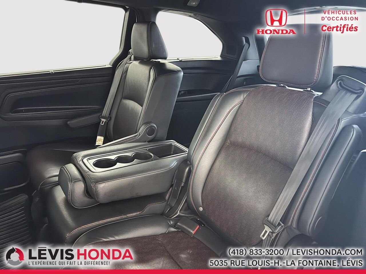 Honda Odyssey Black Edition Black Edition BA 2023 Blanc Lévis - photo #11