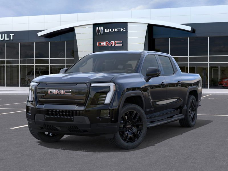 2026 GMC Sierra EV Élévation cabine multiplace 4RMe à autonomie prolongée Onyx Black Sherbrooke - photo #5