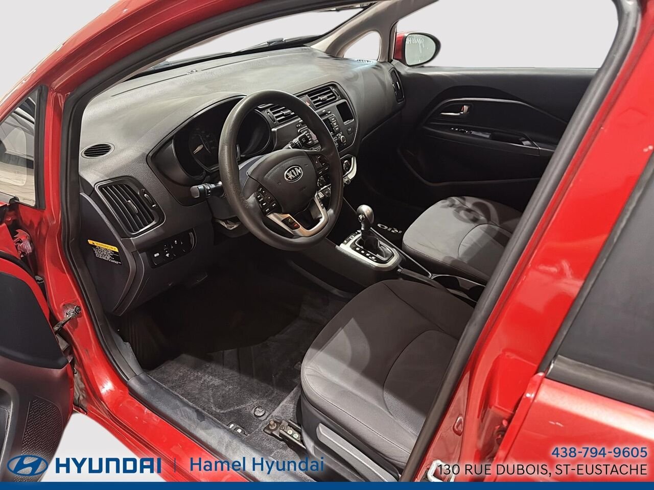 2015 Kia Rio Red Saint-Eustache - photo #7