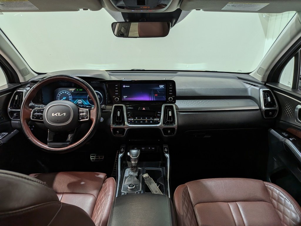 Kia Sorento SX AWD w/Burgundy Leather 2022 Gris Val-David - photo #14