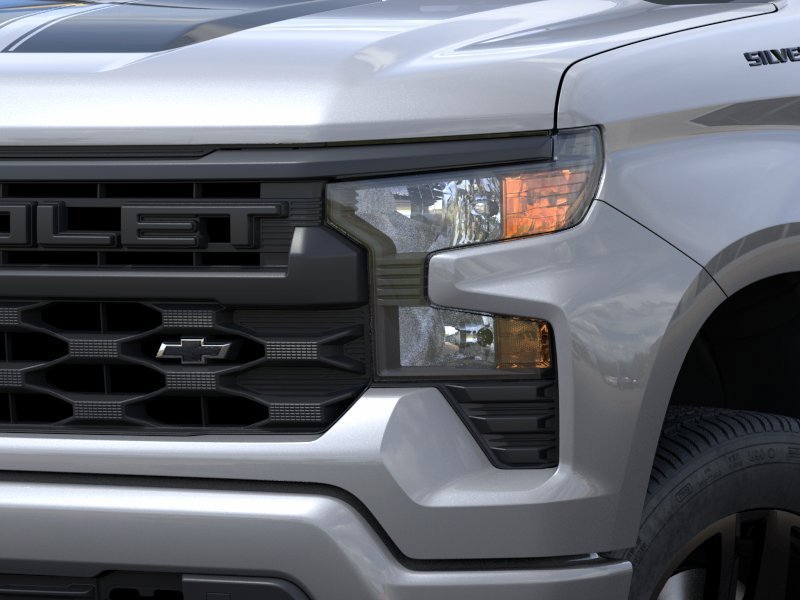 CHEVROLET SILVERADO 1500 Custom cabine double 4RM 147 po 2026 Gris Sherbrooke - photo #9