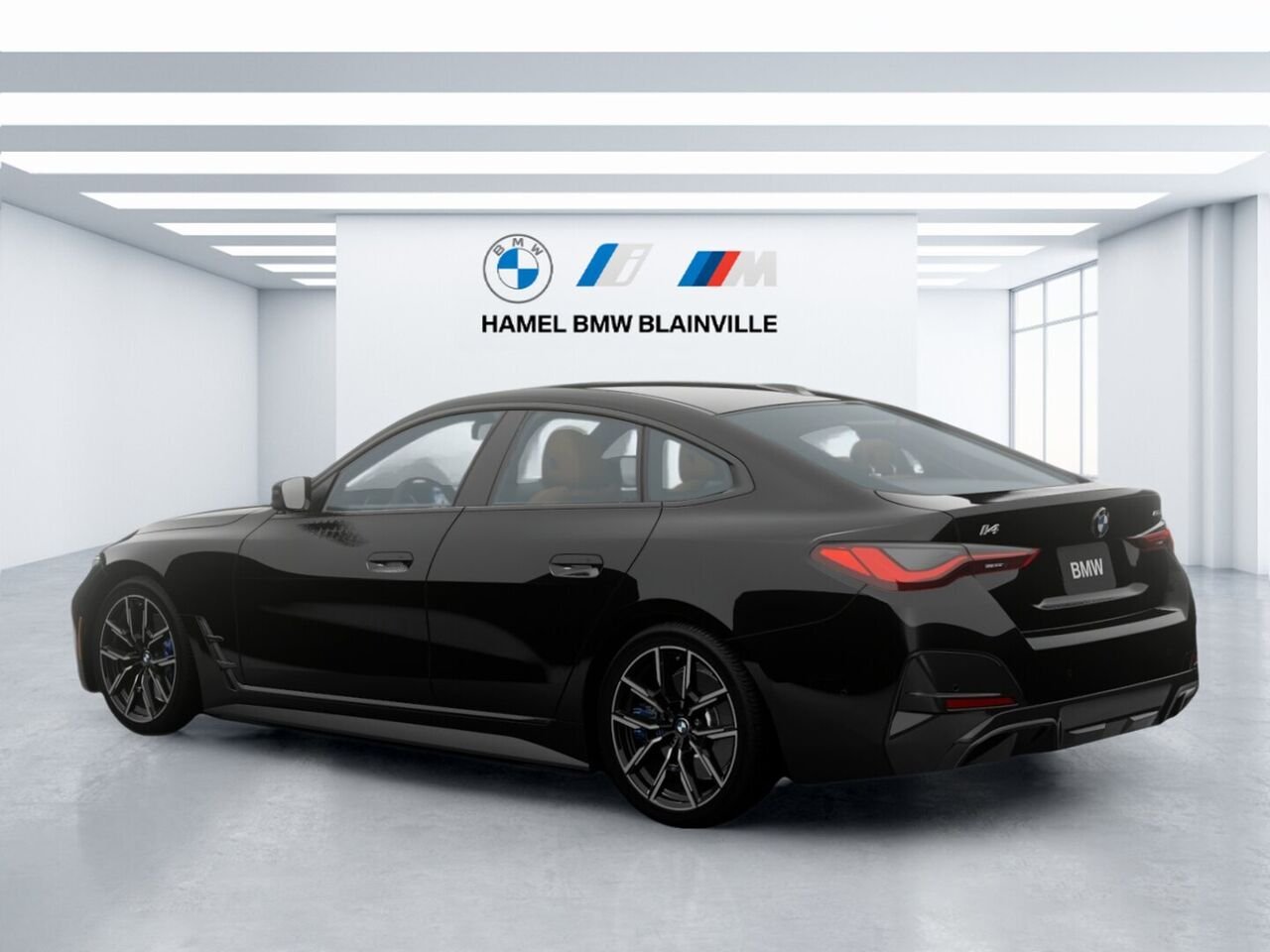 2026 BMW i4 eDrive40 Black Sapphire Metallic Blainville - photo #1