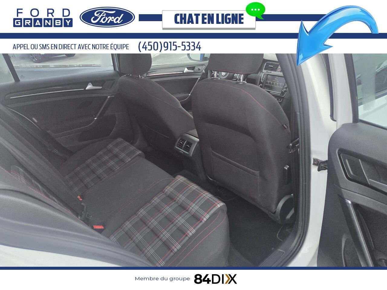 Volkswagen Golf GTI 2016 Blanc Granby - photo #21