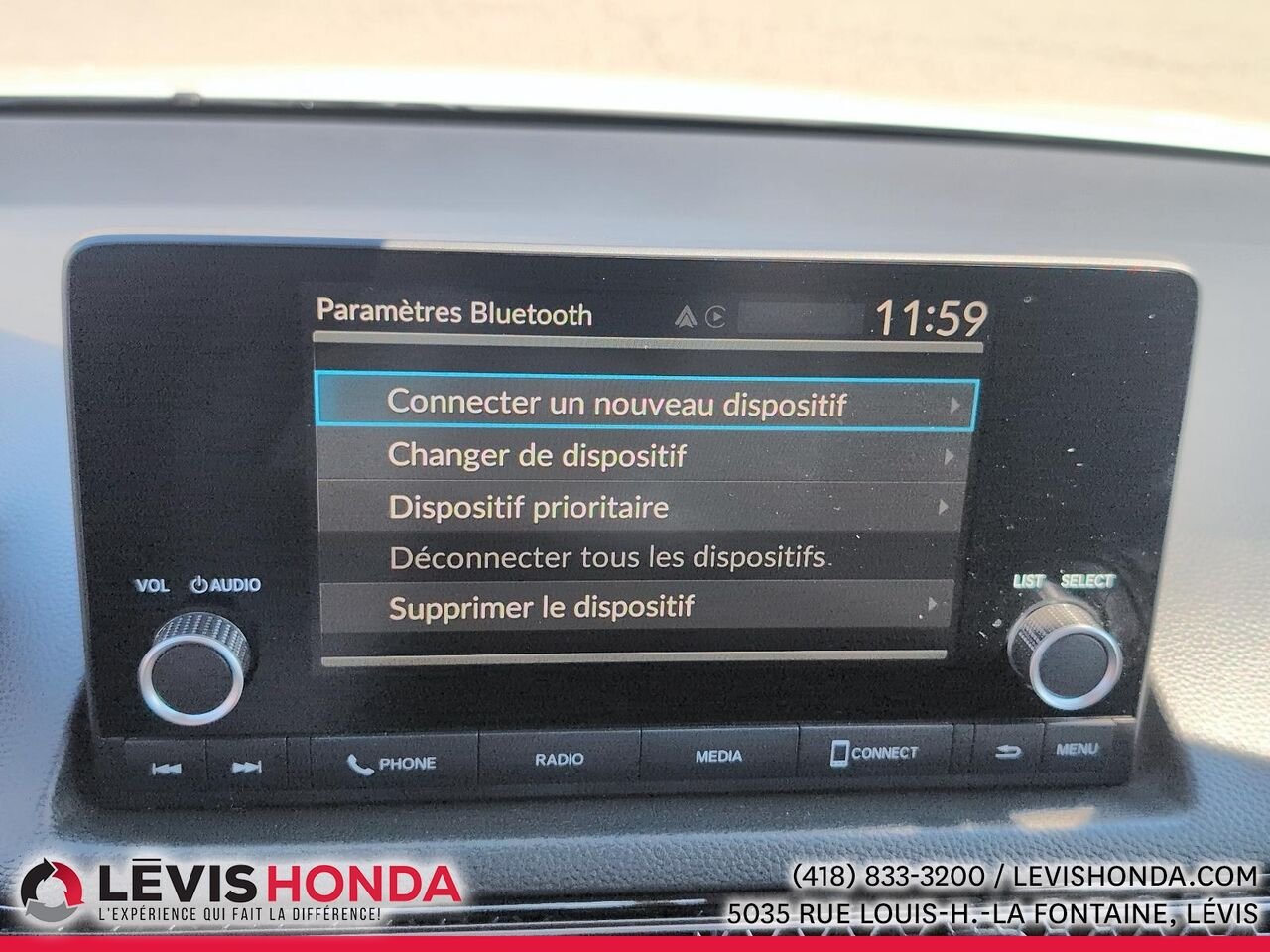 Honda Civic LX LX CVT 2025 Blanc Lévis - photo #21