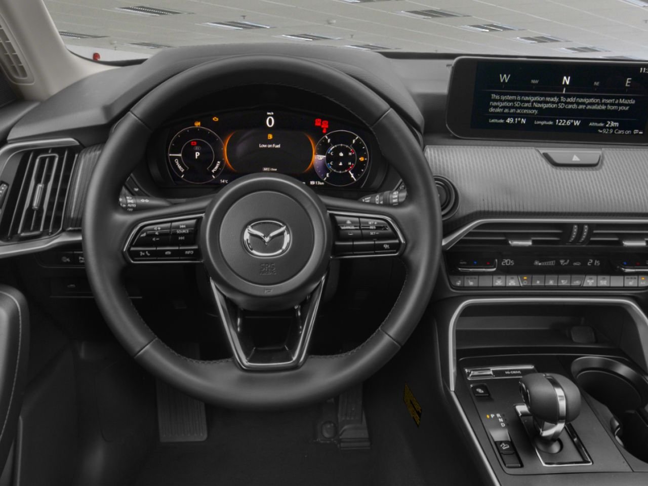2026 Mazda CX-70 PHEV Jet Black Mica Lac Mégantic - photo #3