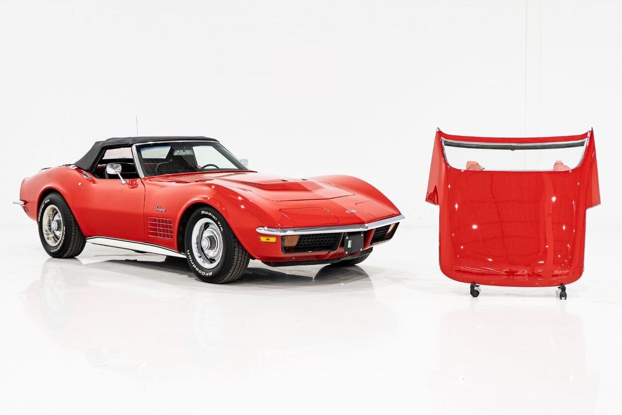 Chevrolet Corvette *PRIX EN USD* Matching# LT1 350/330HP 1971 Rouge Montréal - photo #52
