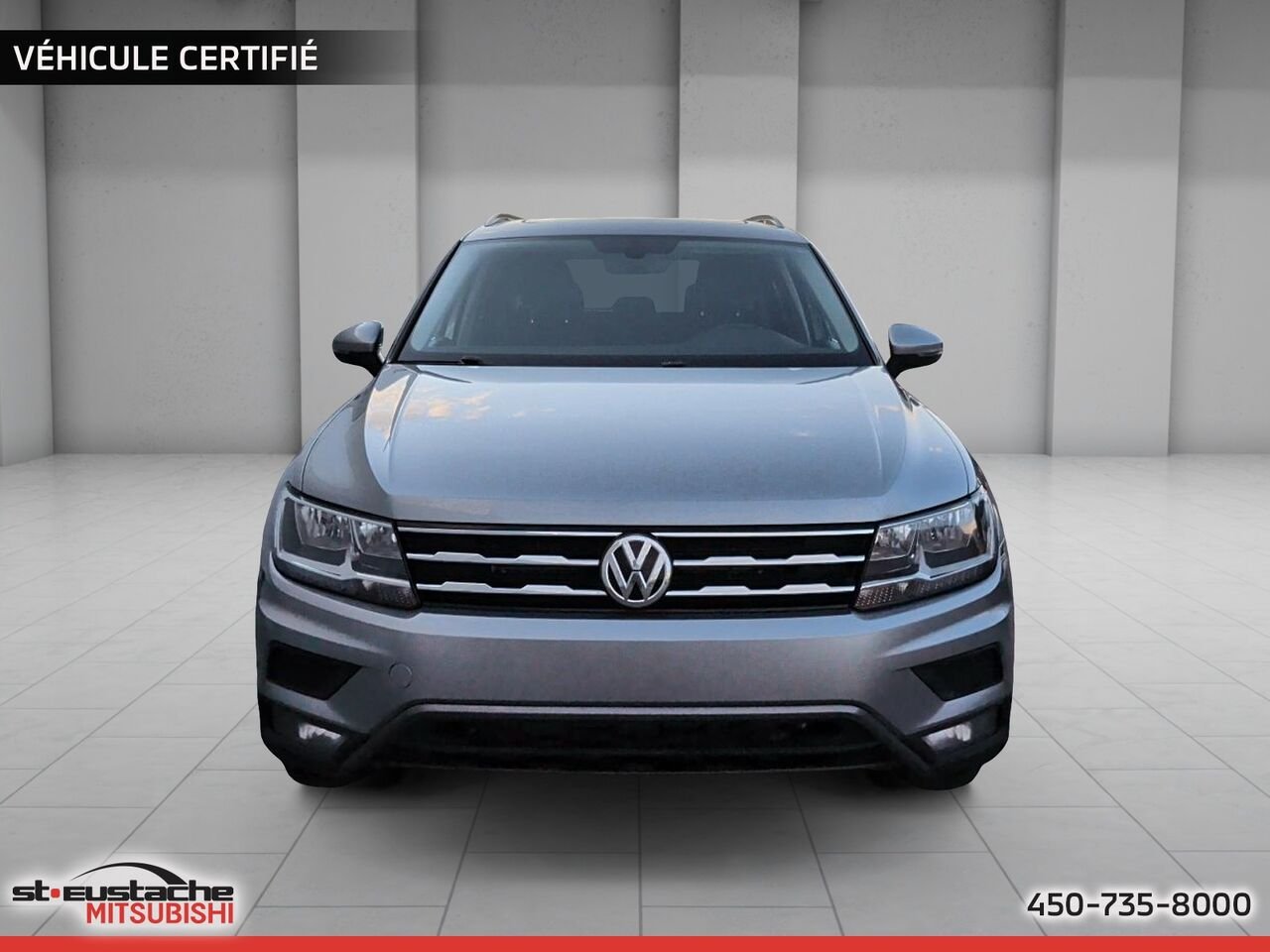 Volkswagen Tiguan-UNITED-TOIT PANO-BANC CHAUFF-AWD-TURBO 2021 Gris Saint-Eustache - photo #1
