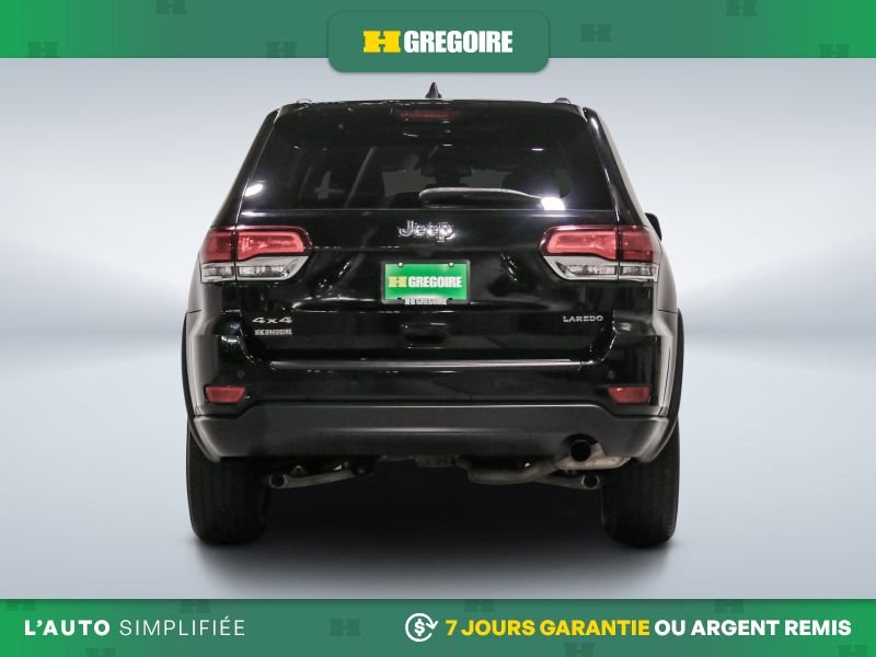 Jeep Grand Cherokee 821078 | Laredo AWD AUTO AC GR ELECT MAGS CAM RECUL BLUETOO 2021 Noir Laval - photo #7
