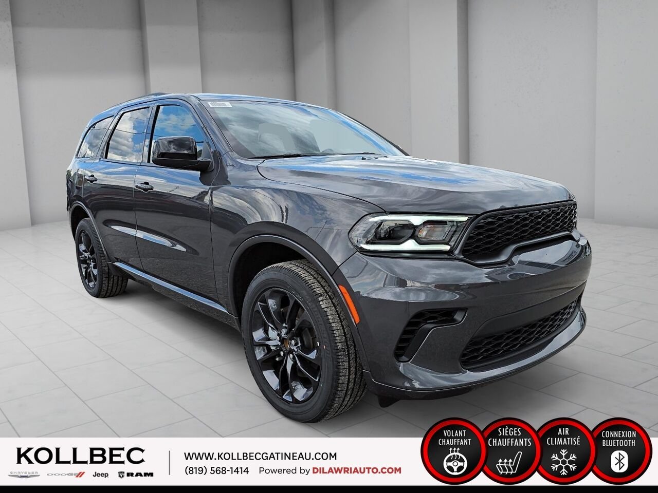 Dodge Durango GT TI 2026 Gris vaporeux Ottawa & Gatineau - photo #12