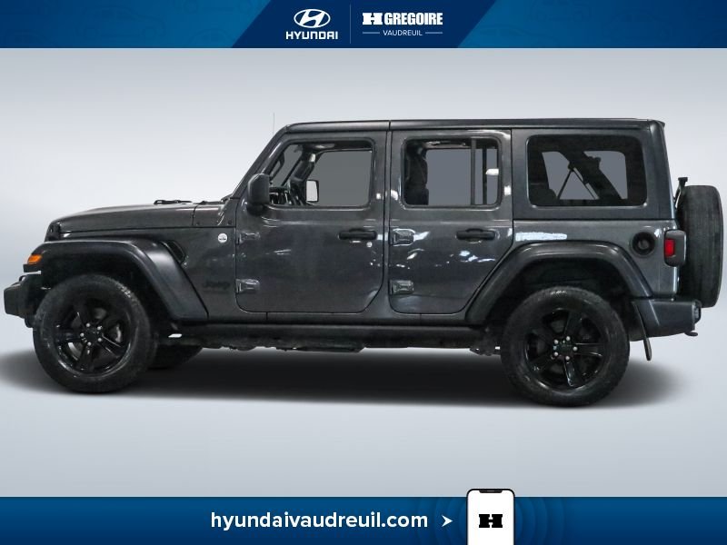 Jeep Wrangler Unlimited 2019 Gris Laval - photo #5