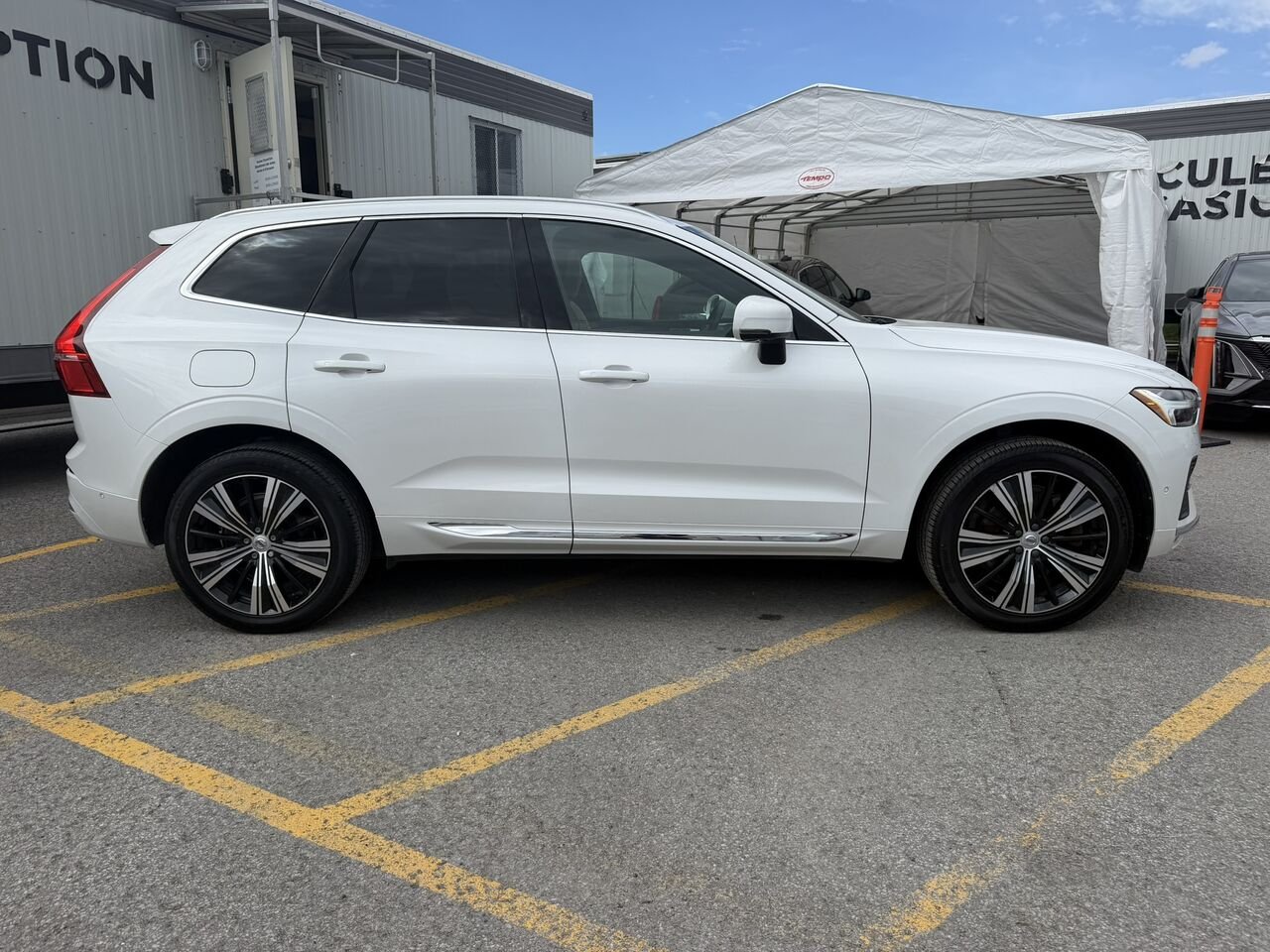 Volvo XC60 B6 Ultimate AWD 2023 Blanc Laval - photo #7