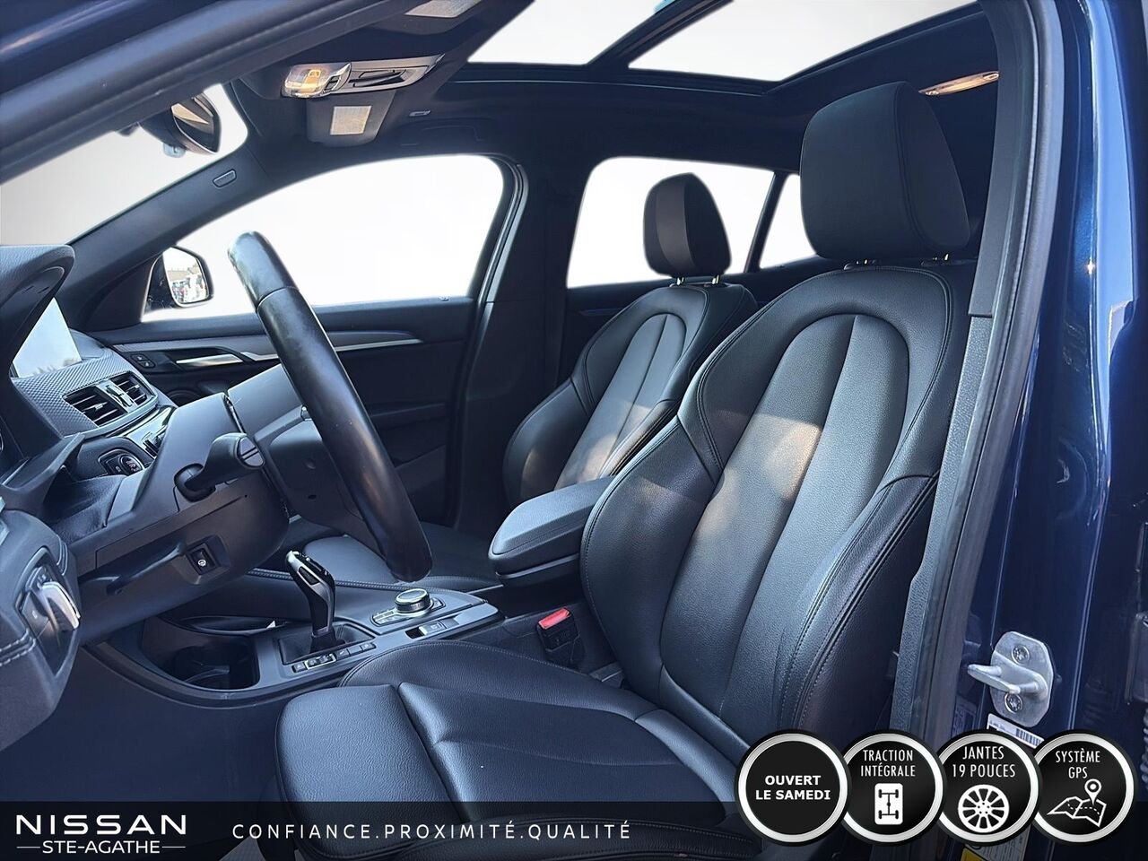 BMW X2 xDrive28i coupé pour activités sportives/CUIR| TOIT| CARPLAY 2020 Bleu Saint-Jérôme - photo #6