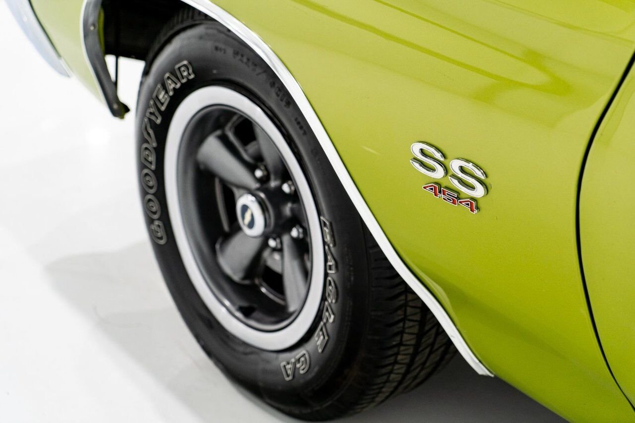 Chevrolet Chevelle SS Matching numbers 454 LS5 4-speed 1971 Vert Montréal - photo #43
