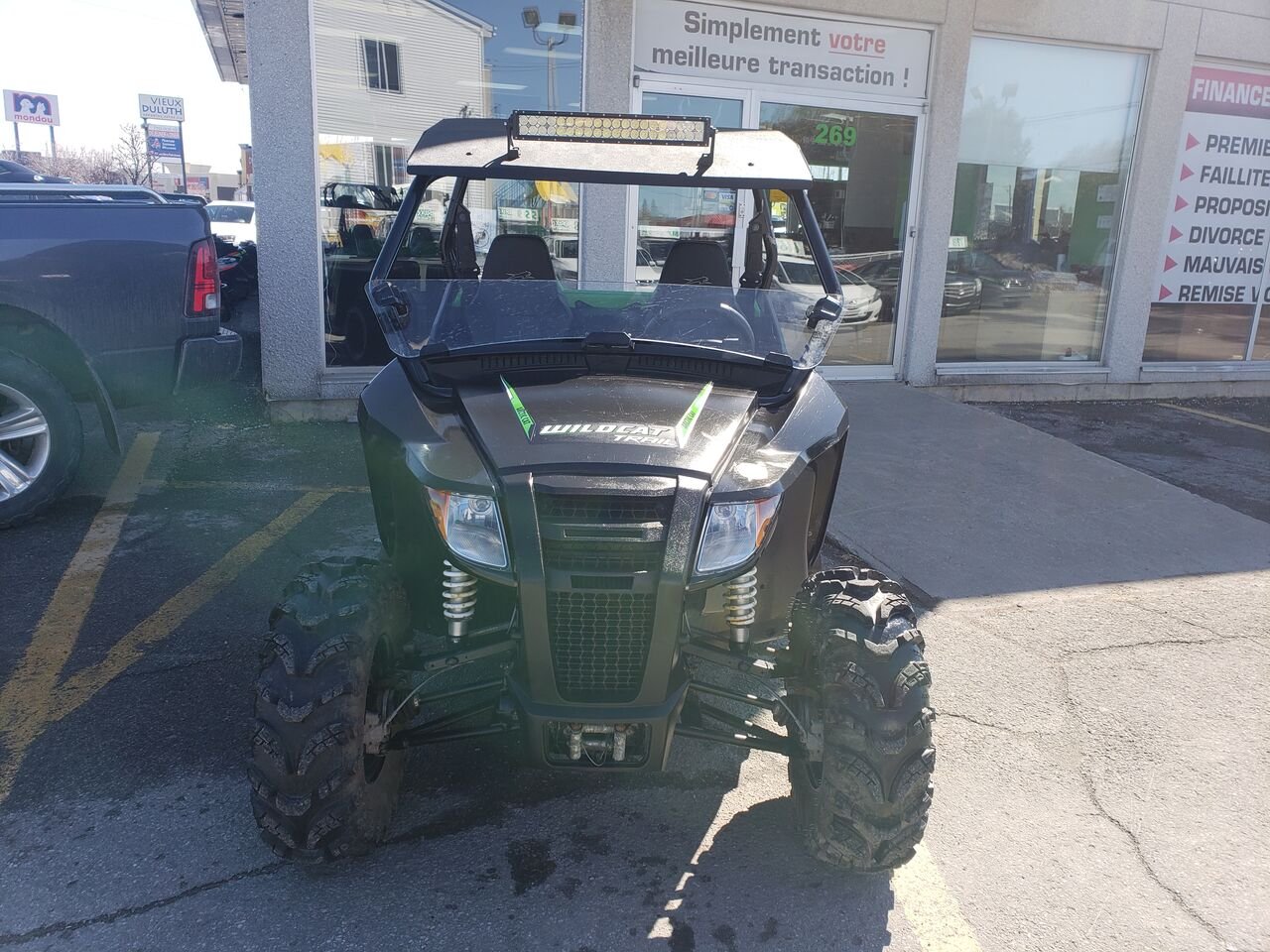 2017 ARCTIC CAT WILD CAT 700 Black  - photo #1