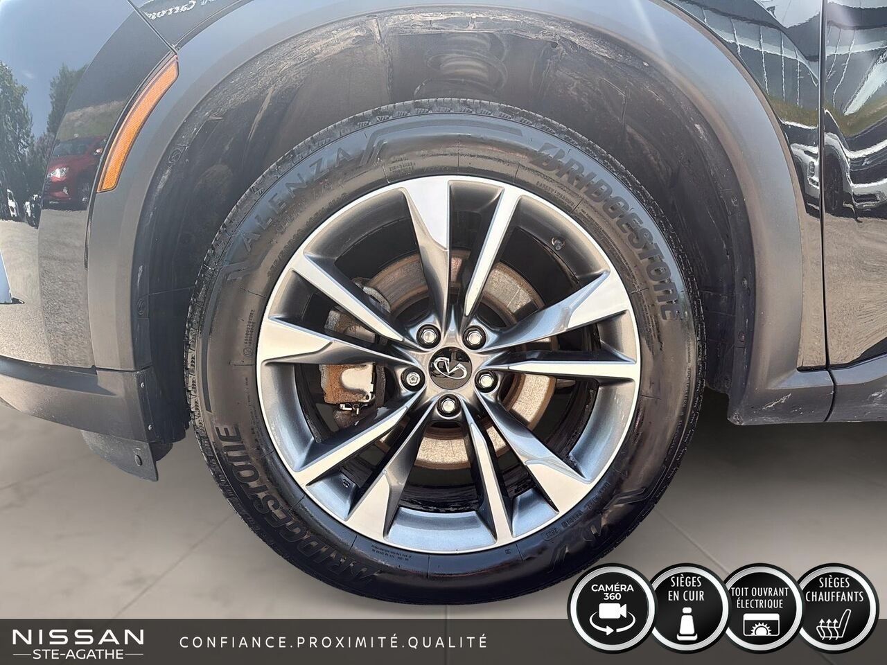 2024 INFINITI QX60 LUXE | AWD | TOIT PANORAMIQUE | 7 PLACES | Black Saint-Jérôme - photo #6