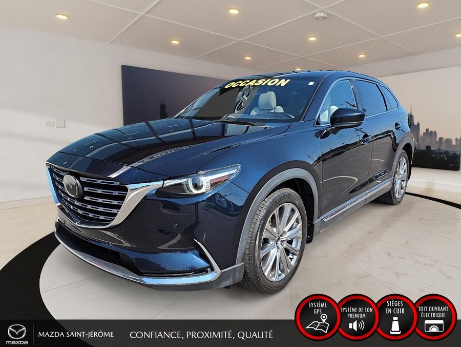 Mazda CX-9 Signature | AWD | TOIT OUVRANT | CUIR | 6 PASS 2022 Bleu
