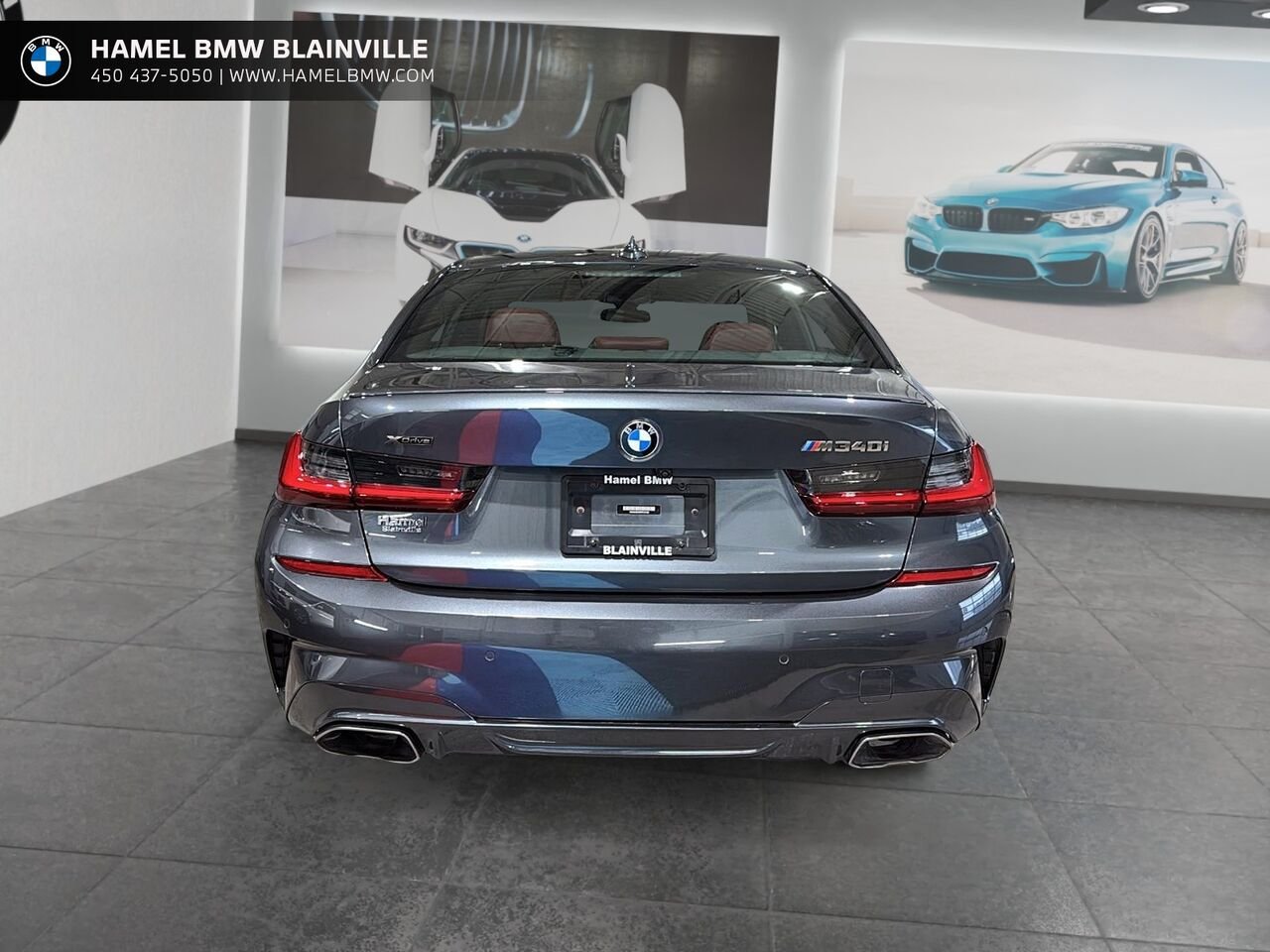 BMW 3 Series M340i xDrive berline 2022 Gris Blainville - photo #2