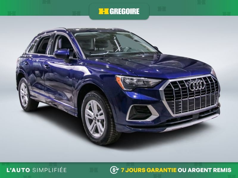 Audi Q3 2022 2022 Bleu