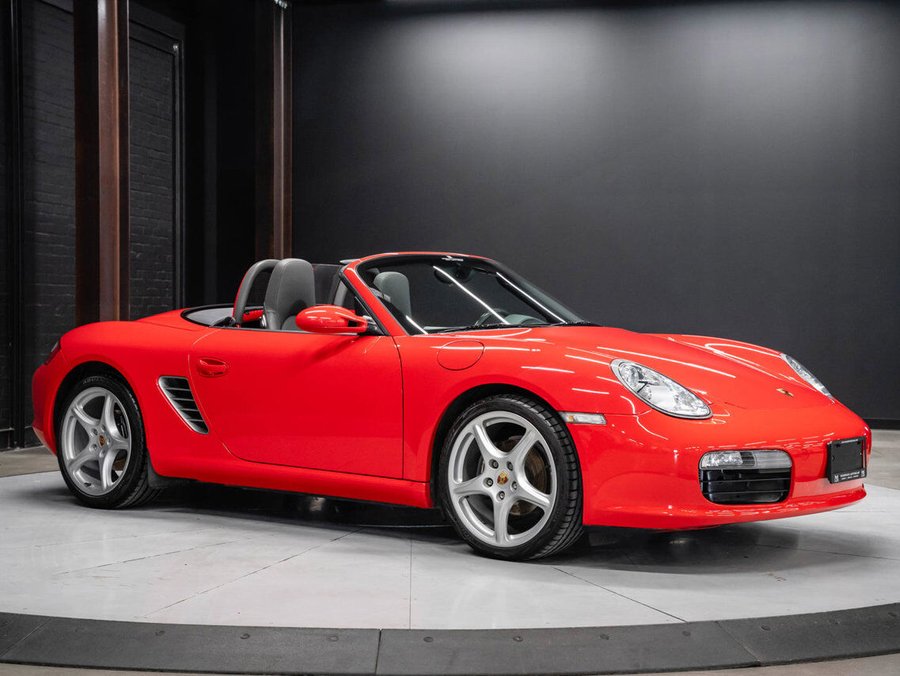 2005 Porsche Boxster 2005 Red