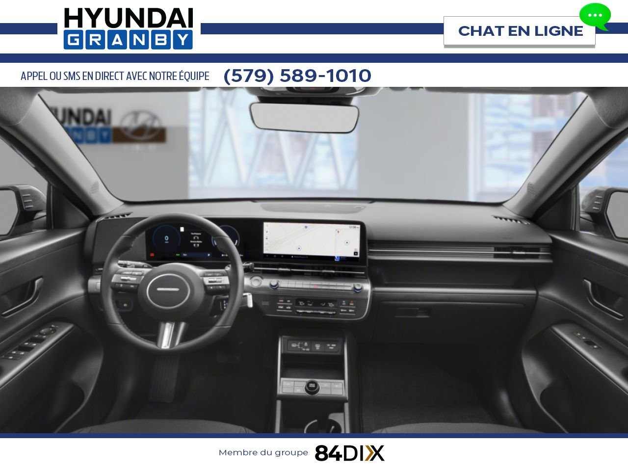 HYUNDAI Kona électrique 2026 Cybergris Granby - photo #9