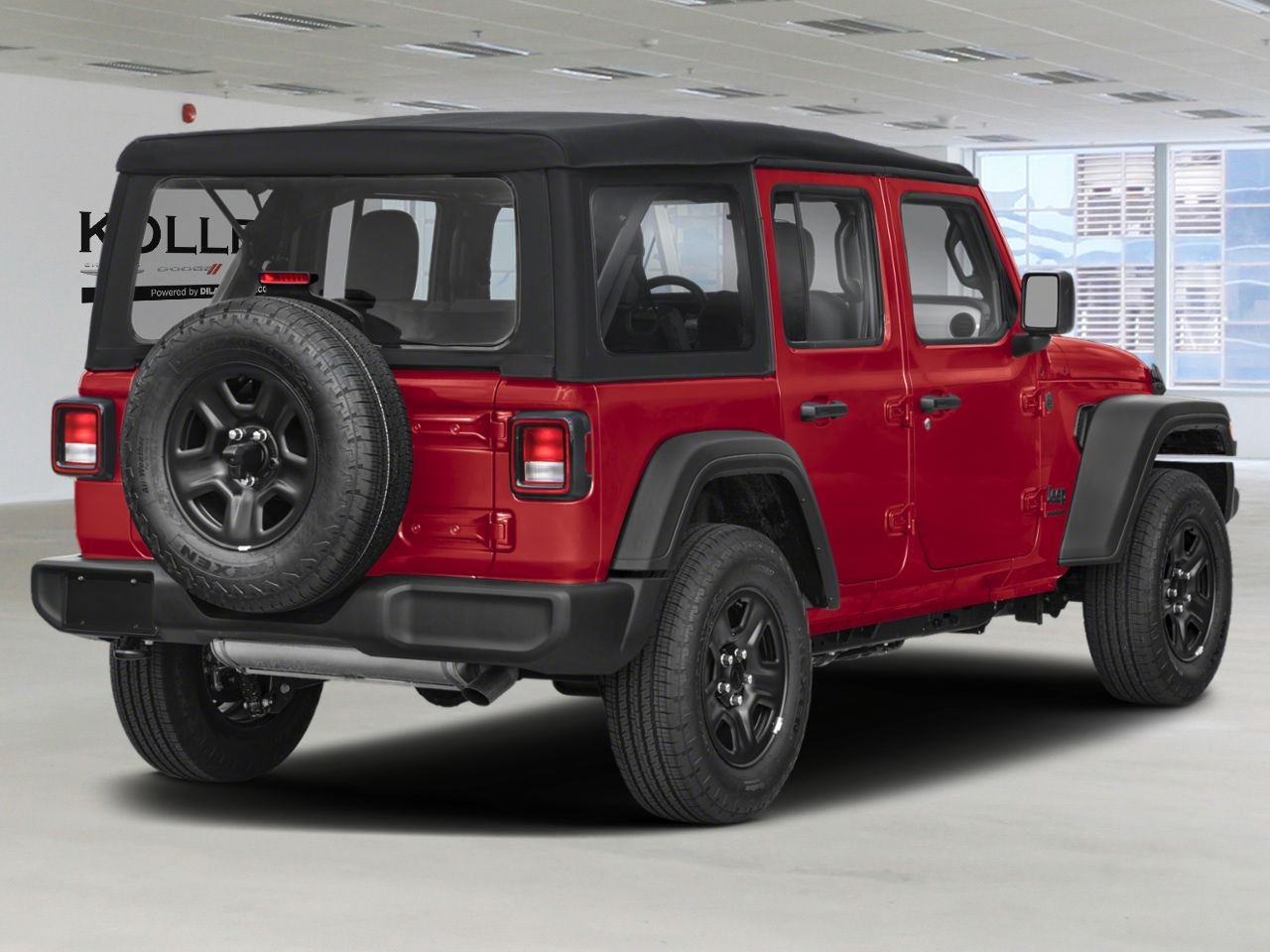 JEEP Wrangler Sahara 4 portes 4x4 2026 Rouge pétard Ottawa & Gatineau - photo #2