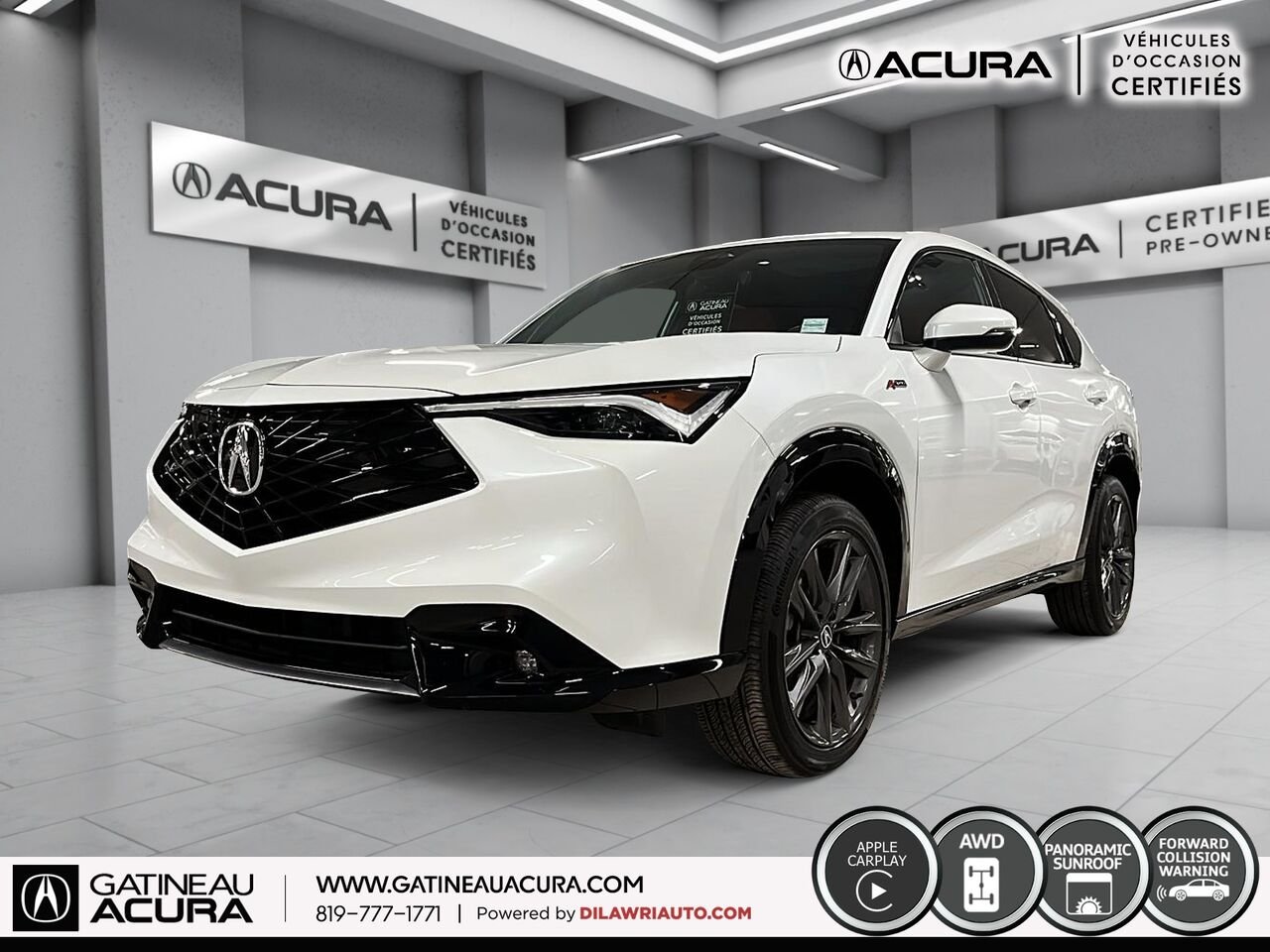 2025 Acura ADX A-Spec AWD White Ottawa & Gatineau - photo #0