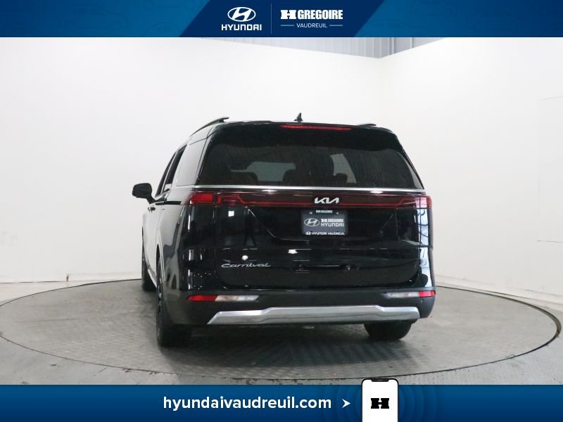 Kia Carnival YW193 | SX PRESTIGE 7 PASSAGERS CUIR 2 TOIT OUVRANTS 2022 Noir Laval - photo #7