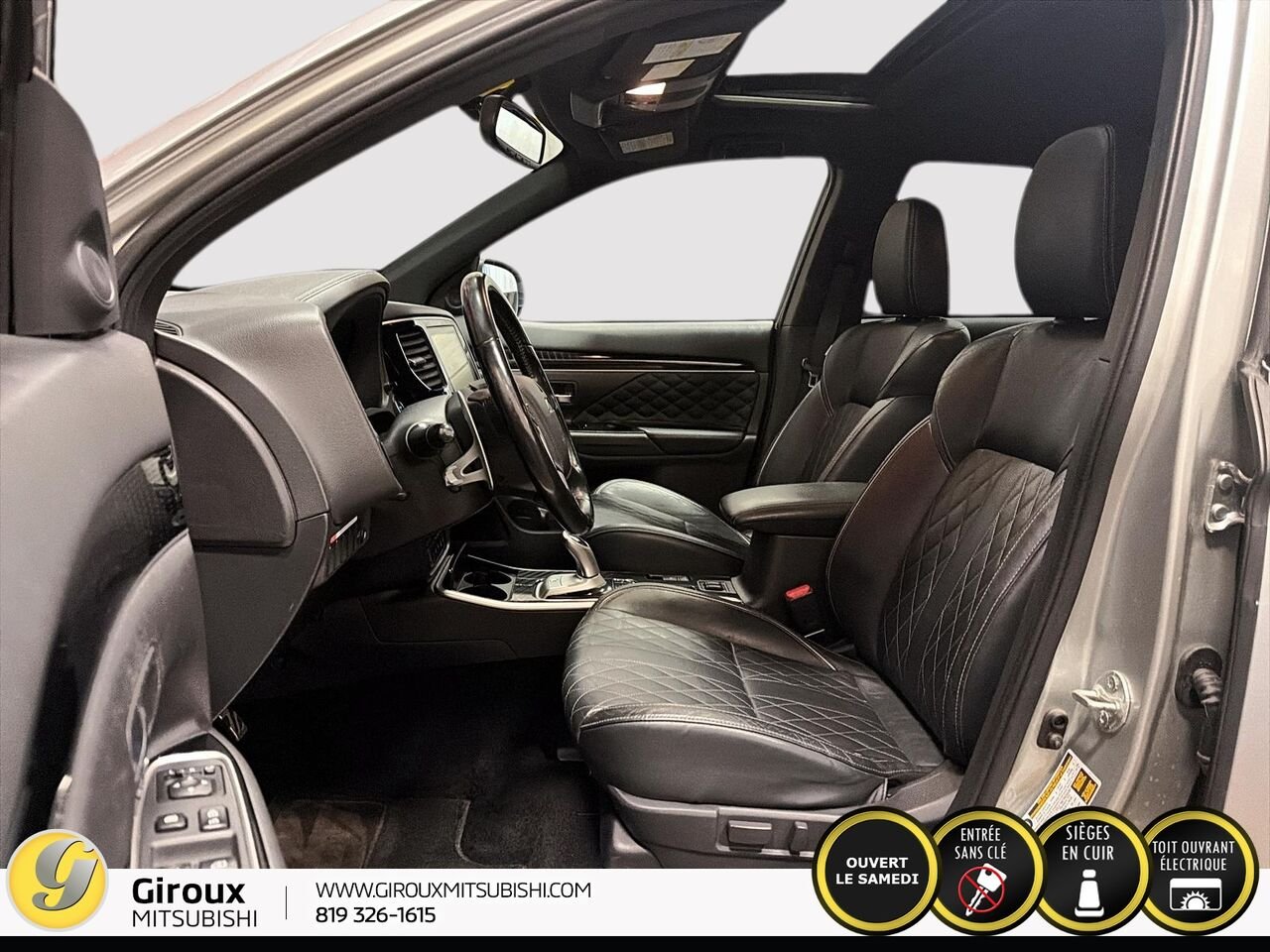 2022 MITSUBISHI OUTLANDER PHEV BLACK EDITION Grey Sainte-Agathe-des-Monts - photo #8