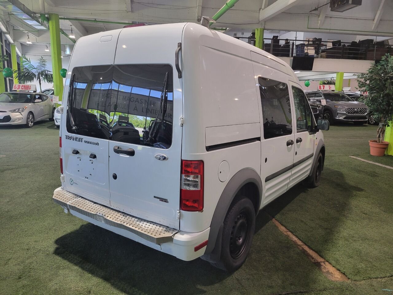 Ford Transit Connect 2012 Blanc Longueuil, - photo #5