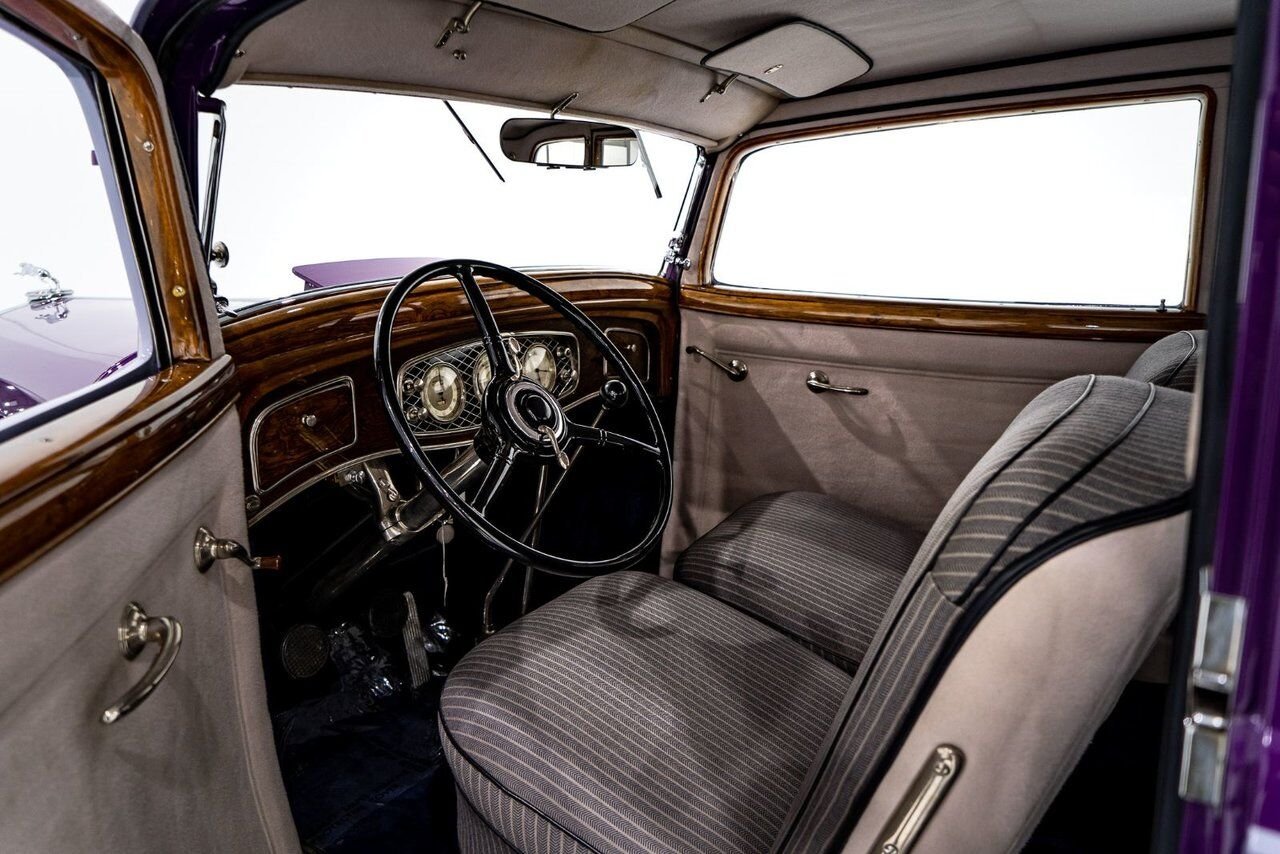 1933 Lincoln KB Victoria Coupe One Of 18 Built, And The Only Known Surviving **PRICE IN USD** Purple Montreal - photo #7