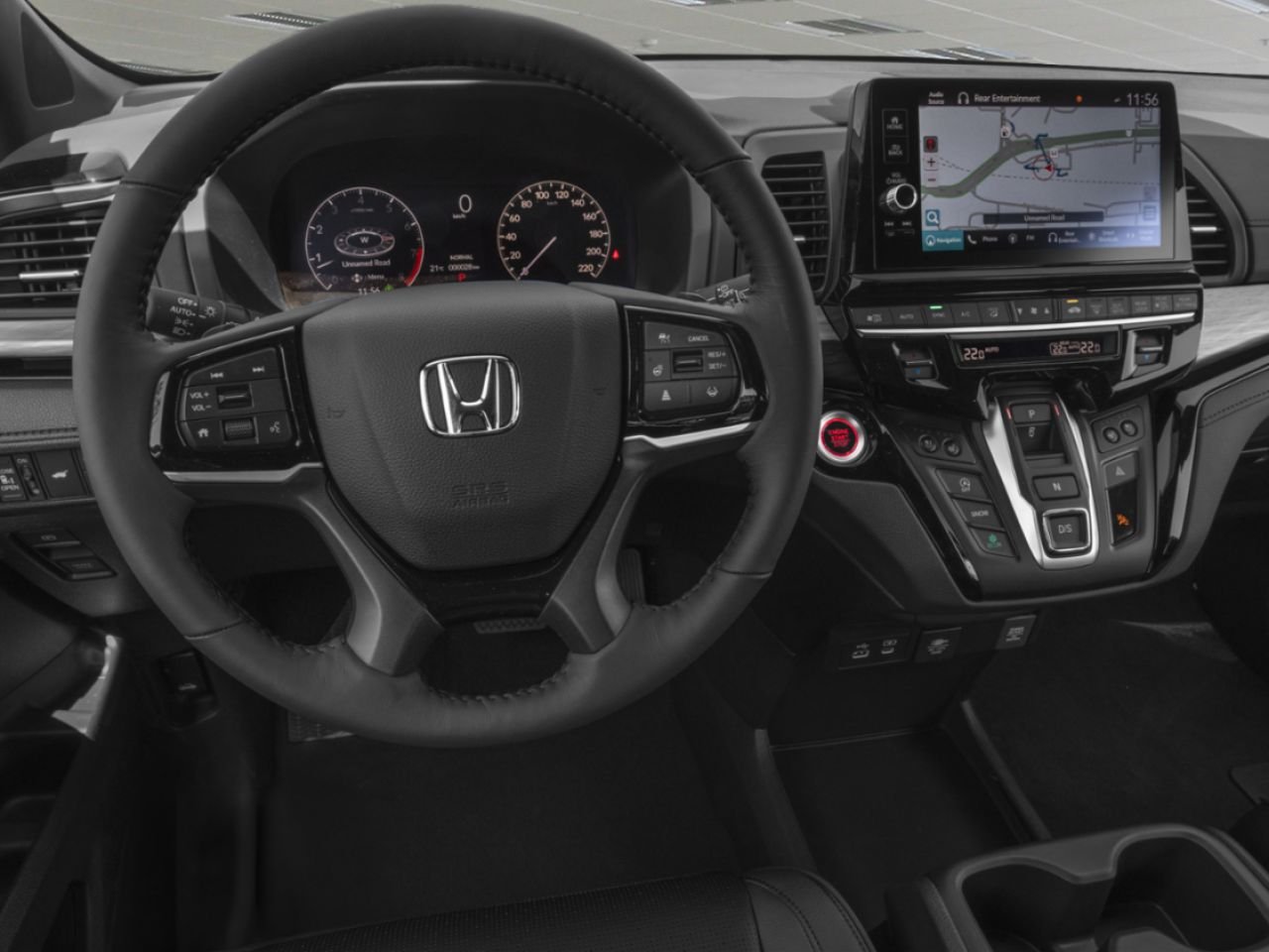 HONDA Odyssey Black Edition BA 2026 Noir cristal nacré Val-d'Or - photo #12