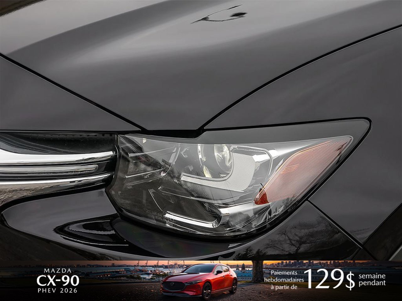 2026 Mazda CX-90 PHEV JM3KKCHAXT1377071 Jet Black Mica Mirabel - photo #9